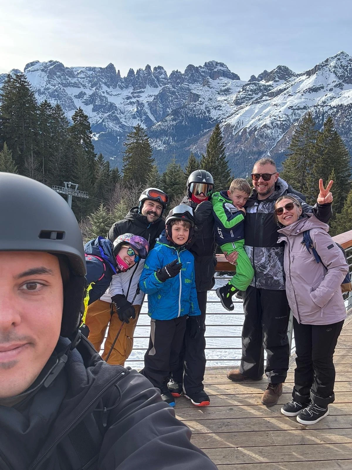 Dolomiti di Brenta: il gruppo King Kendze al rifugio